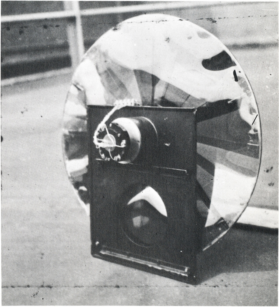 Gordon Pask: Musicolour, Projection Wheel