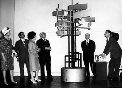 Nicolas Schöffer: CYSP 1 1956, ICA London 1960