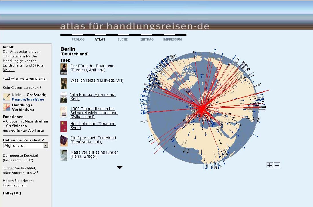 Atlas für Handlungsreisen.de: Berlin