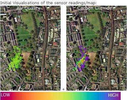 Urban Tapestries: Robotic Feral Public Authoring, London Fields