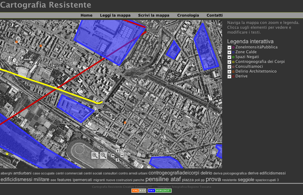 Cartografie Resistente: Firenze, 30.8.2007