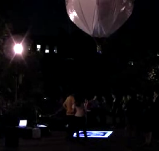 Urballoon: Tompkins Square Park, New York 2009